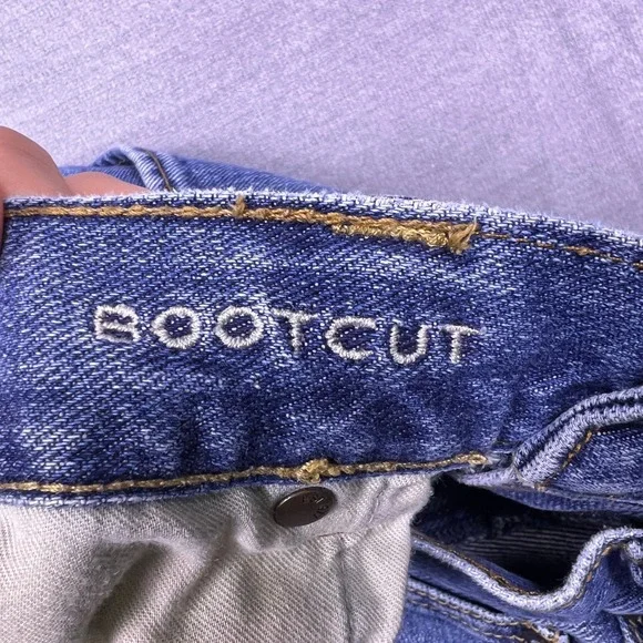 American Eagle Outfitters Mens Bootcut Jeans Medium Wash 34x34 Blue Denim - Picture 7 of 16